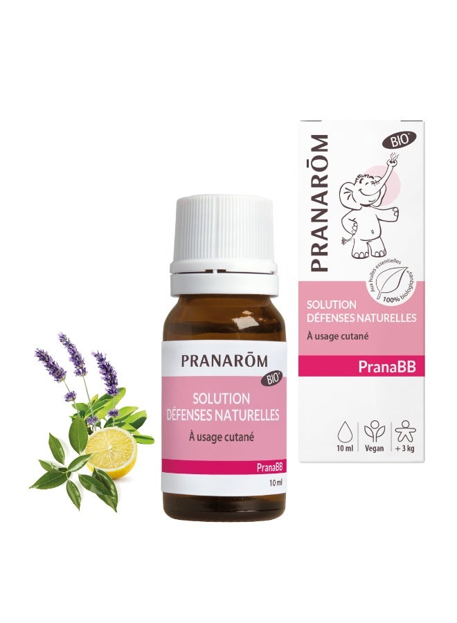 PRANAROM Pranarôm PranaBB Organic Natural Defenses Solution 10ml - Image 5